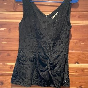 Stunning Nanette Lenore top with detailed beading, never worn